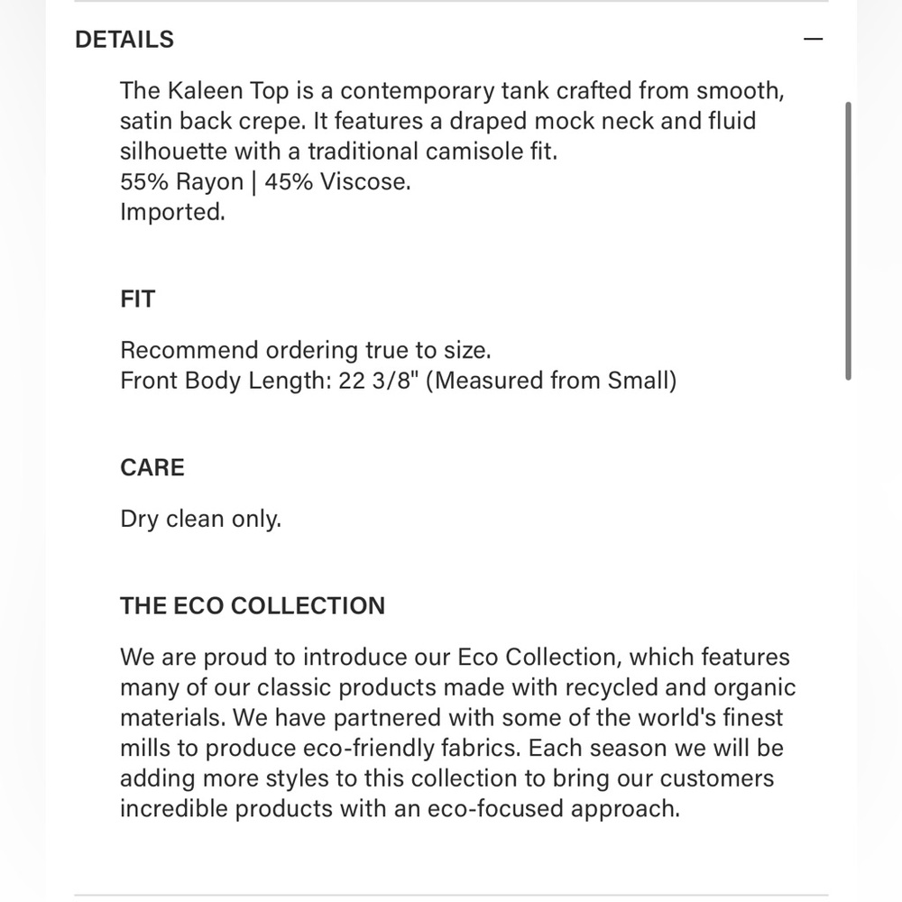 NWT Rails Satin Draped Kaleen Top Blouse Diffused Blossom Mock Neck Pastel - Picture 12 of 12